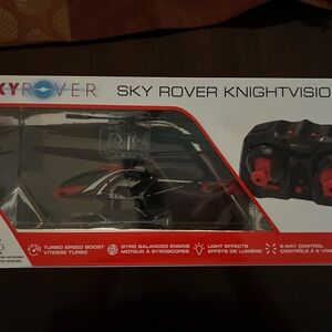 SkyRover Knight Force RC Helicopter Indoor/Outdoor 6 Way Remote Control NEW